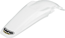 UFO MX Rear Fender - White - Honda - CRF '07-'25 HO04618-041