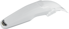 UFO MX Rear Fender - White - Suzuki - RMZ '07-'09 SU04903-041