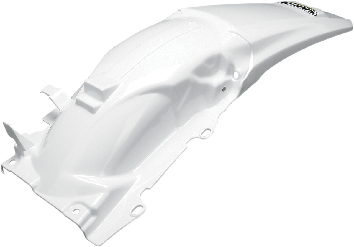 UFO MX Rear Fender - White - Honda - CRF '04-'17 HO03648-041