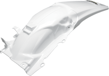 UFO MX Rear Fender - White - Honda - CRF '04-'17 HO03648-041
