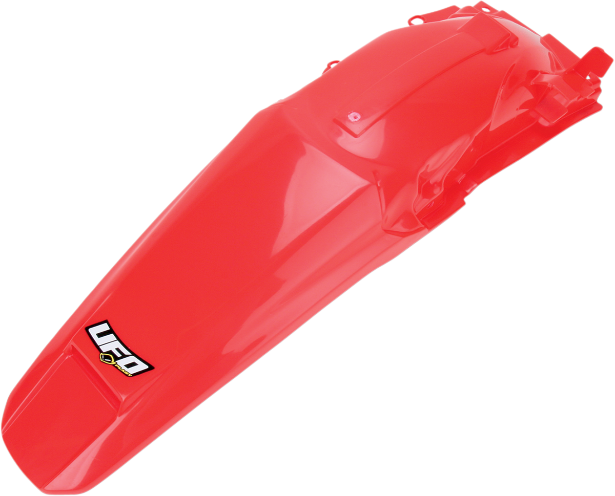 UFO MX Rear Fender - '00-'22 OEM Red - Honda - CRF '04-'17 HO03648-070