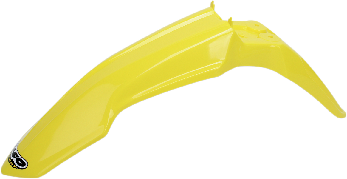 UFO Front Fender - '01-'22 OEM Yellow - Suzuki - RMZ '08-'18 SU04920-102