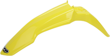 UFO Front Fender - '01-'22 OEM Yellow - Suzuki - RMZ '08-'18 SU04920-102