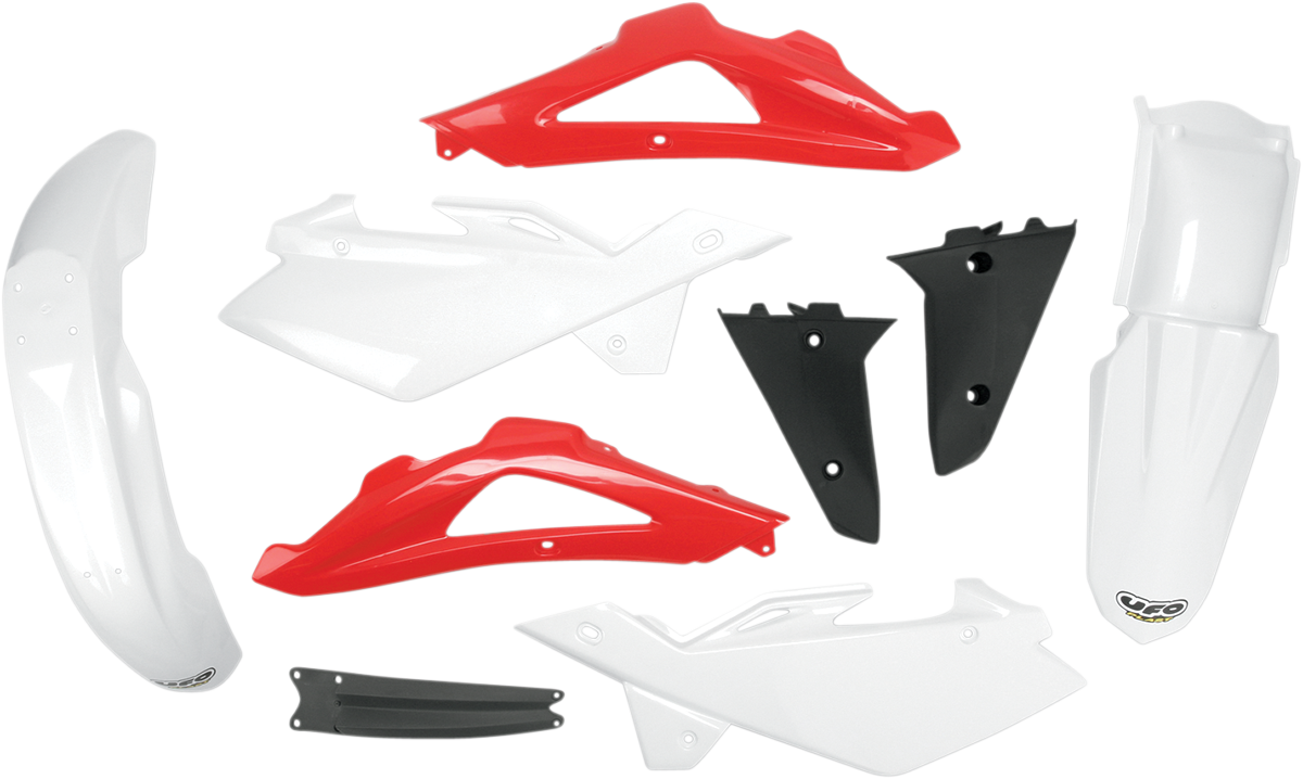 UFO Body Kit - '07 OEM Red/White/Black - Husqvarna - TC HUKIT606-999