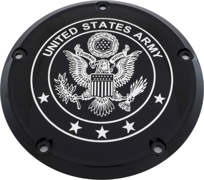 6   M8 Softail Derby Cover Army Black