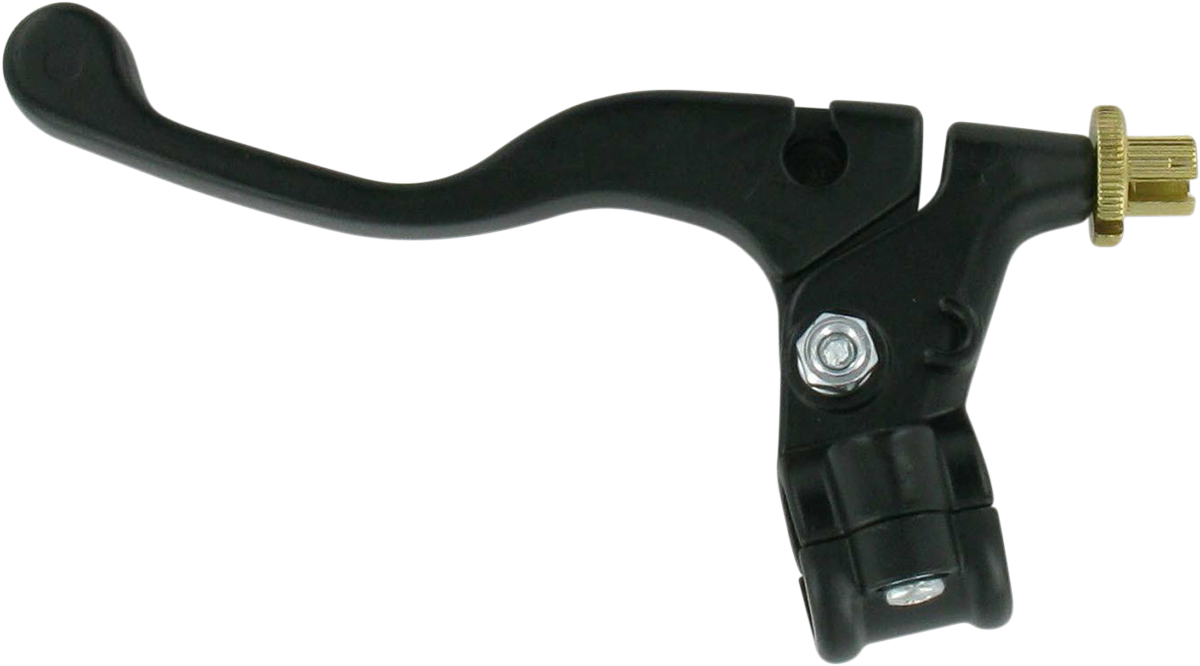 PARTS UNLIMITED Shorty Style Power Lever Assembly - Right Hand - Yamaha - Black 43-4104R