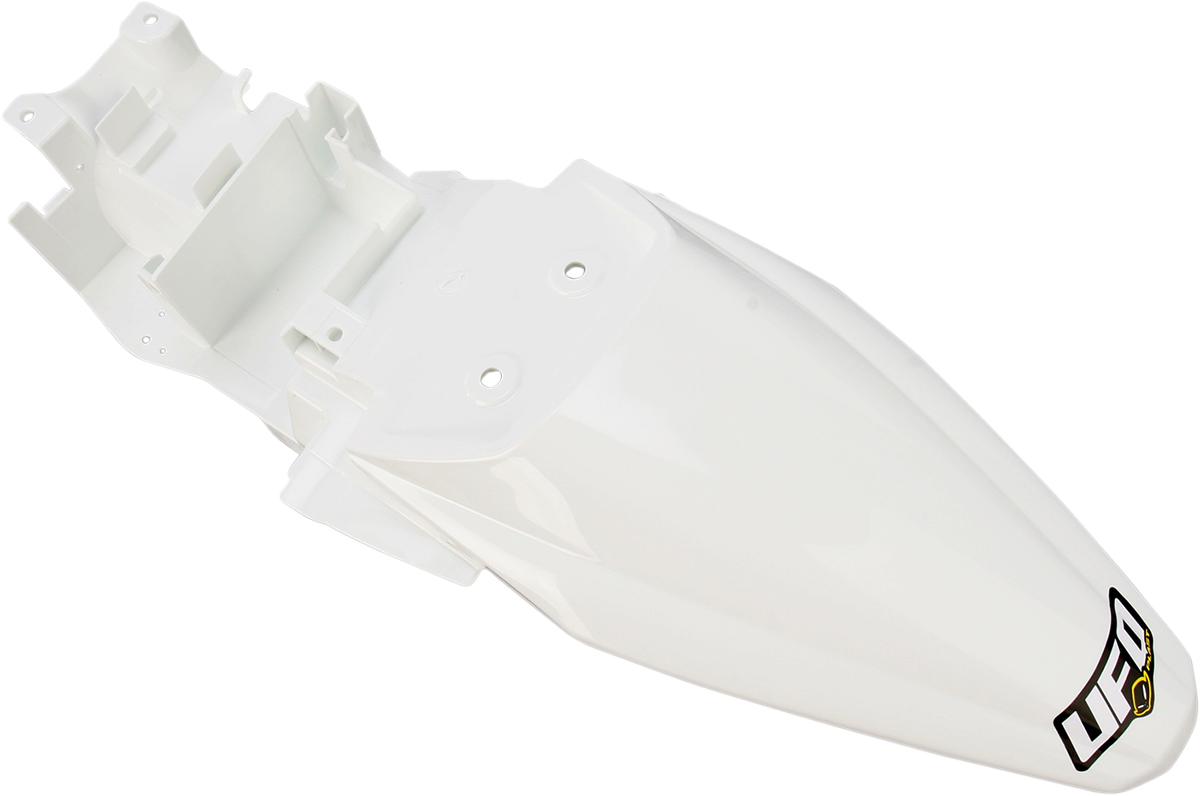 UFO MX Rear Fender - White - Kawasaki - KLX '10-'25 KA04715-047