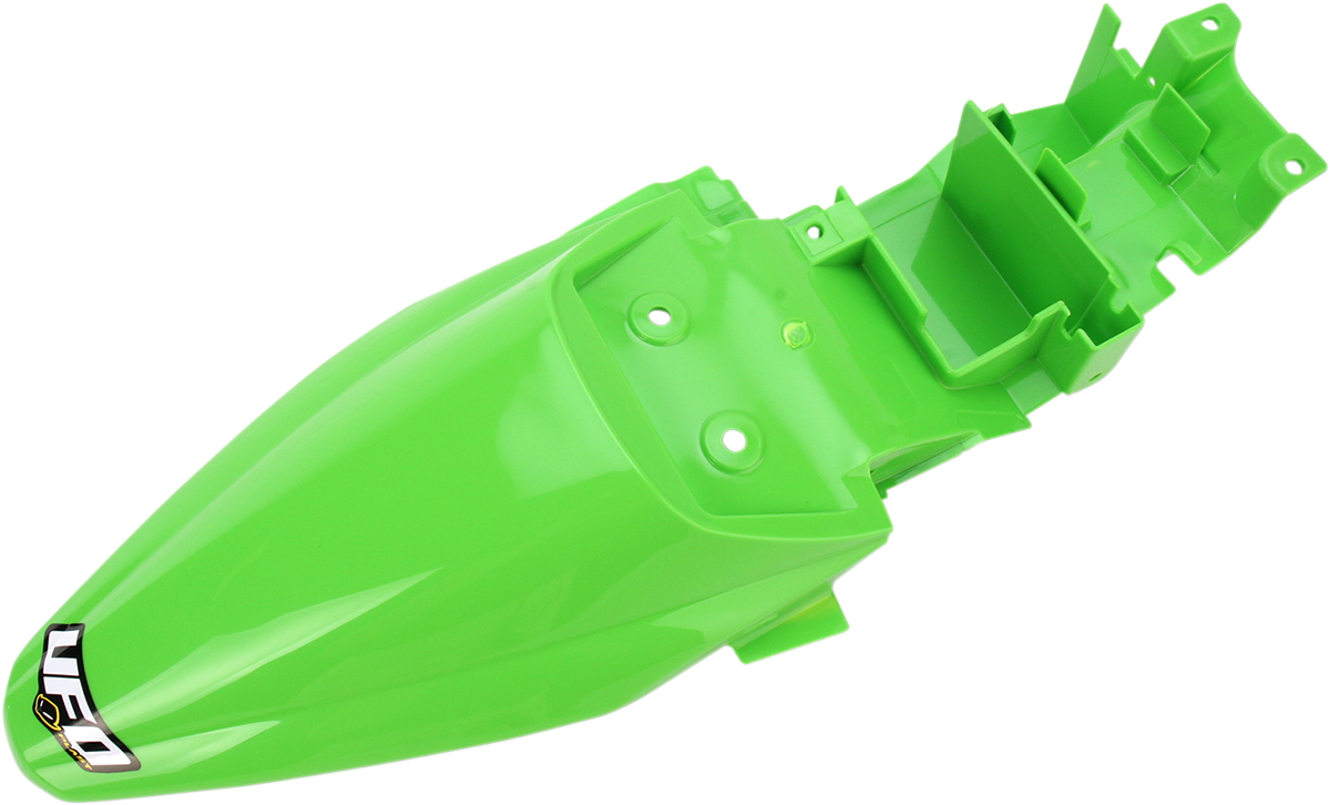 UFO MX Rear Fender - OEM Green - Kawasaki - KLX '10-'25 KA04715-026