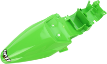 UFO MX Rear Fender - OEM Green - Kawasaki - KLX '10-'25 KA04715-026