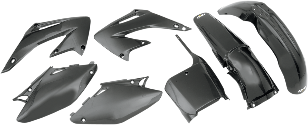 UFO Replacement Body Kit - Black - Honda - CR '02-'03 HOKIT101-001