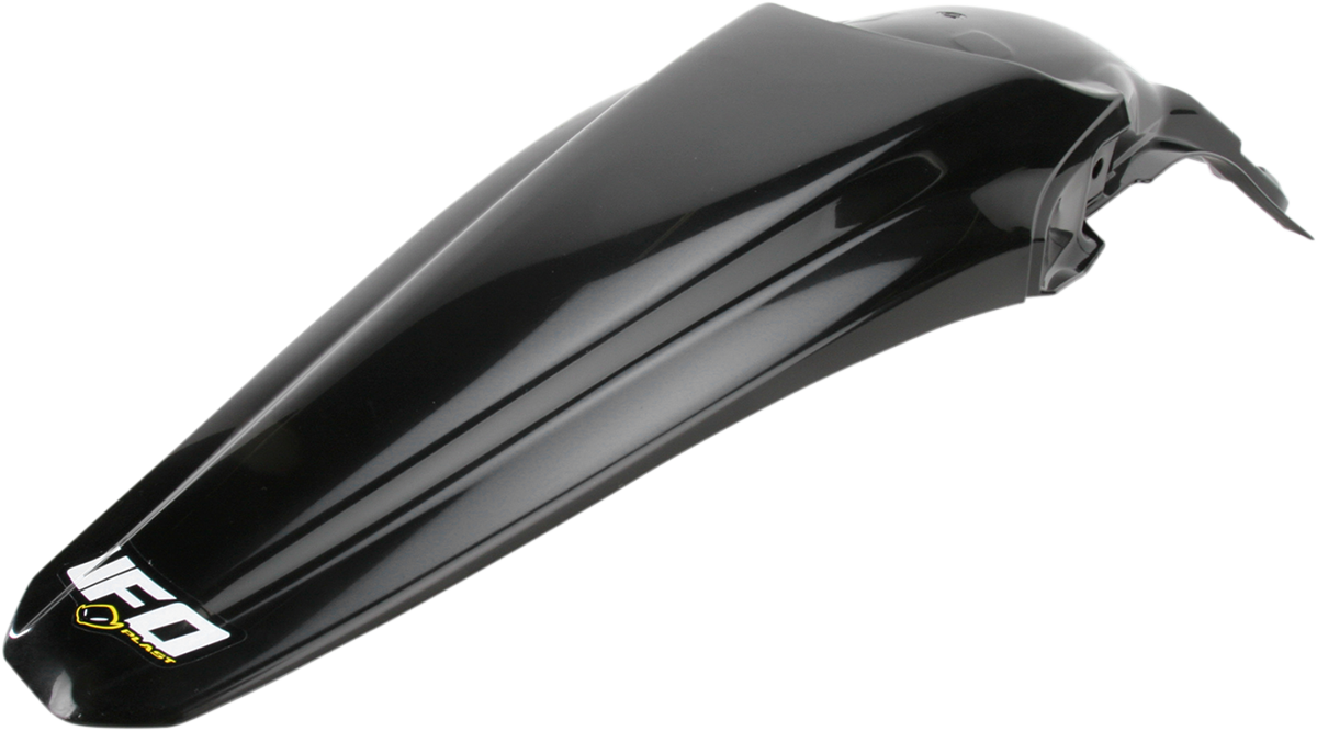 UFO MX Rear Fender - Black - Kawasaki - KX '12-'16 KA04721-001