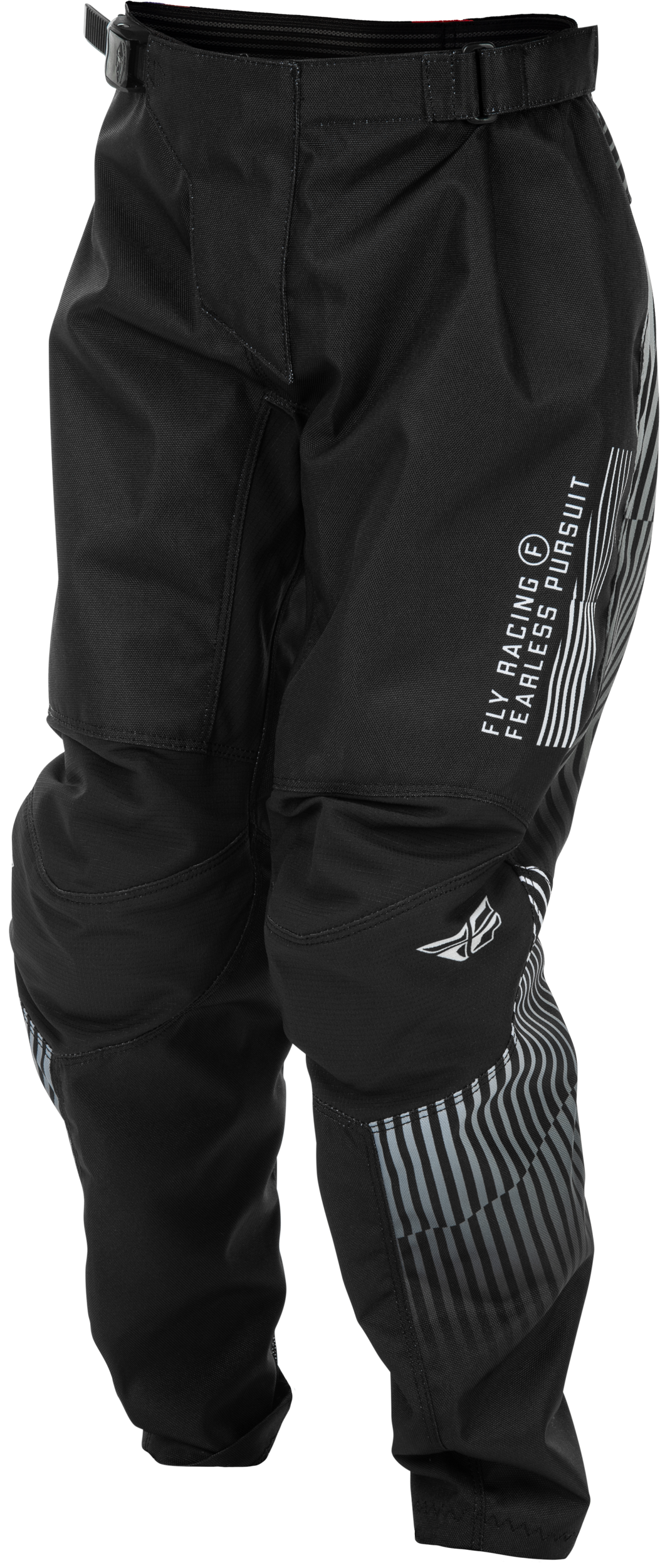 Youth F 16 Pants Black/White Sz 18