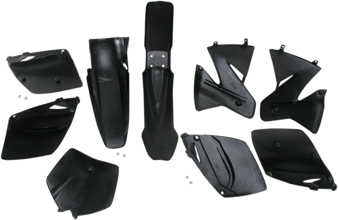 UFO Replacement Body Kit - Black - KTM - SX '00 KTKIT500-001