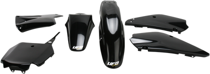 UFO Replacement Body Kit - Black - Suzuki - RM '00-'23 SUKIT405-001