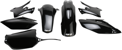 UFO Replacement Body Kit - Black - Yamaha - YZ '03-'05 YAKIT304-001