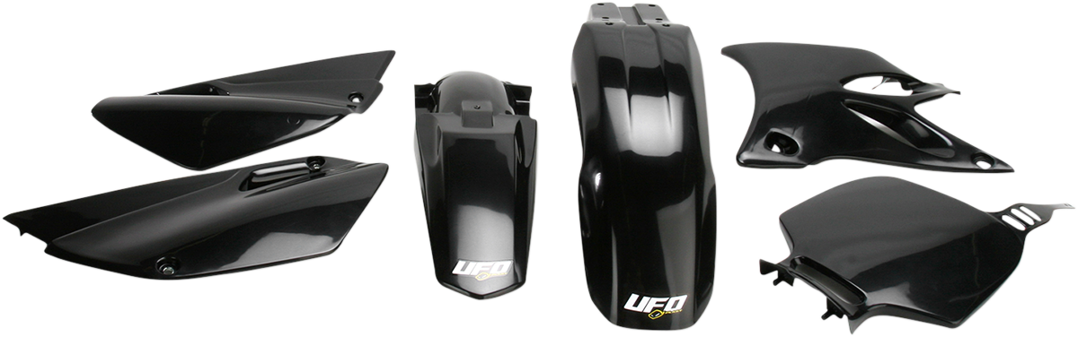 UFO Replacement Body Kit - Black - Yamaha - YZ '02-'14 YAKIT306-001
