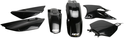 UFO Replacement Body Kit - Black - Yamaha - YZ '02-'14 YAKIT306-001