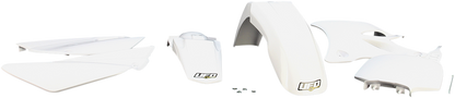 UFO Replacement Body Kit - White - Yamaha - YZ '02-'14 YAKIT306-046