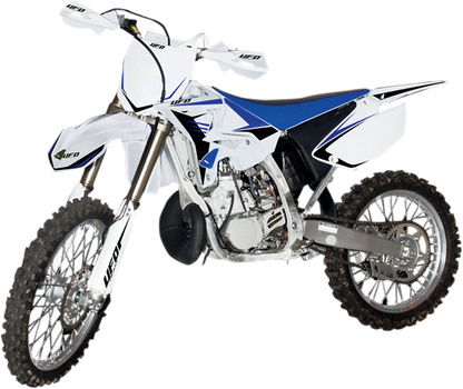 UFO Restyle Body Kit - White - Yamaha - YZ '02-'14 YAKIT312-046