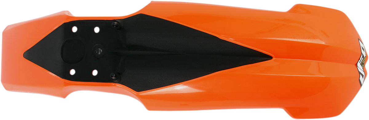 UFO Front Fender - Orange/Black - KTM - SX KT04038-127