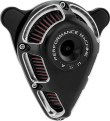 Performance Machine 91-Up XL Jet Air Cleaner  - Contrast Cut