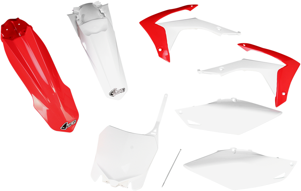 UFO Replacement Body Kit - OE Red/White - Honda - CRF '13-'17 HOKIT116-999