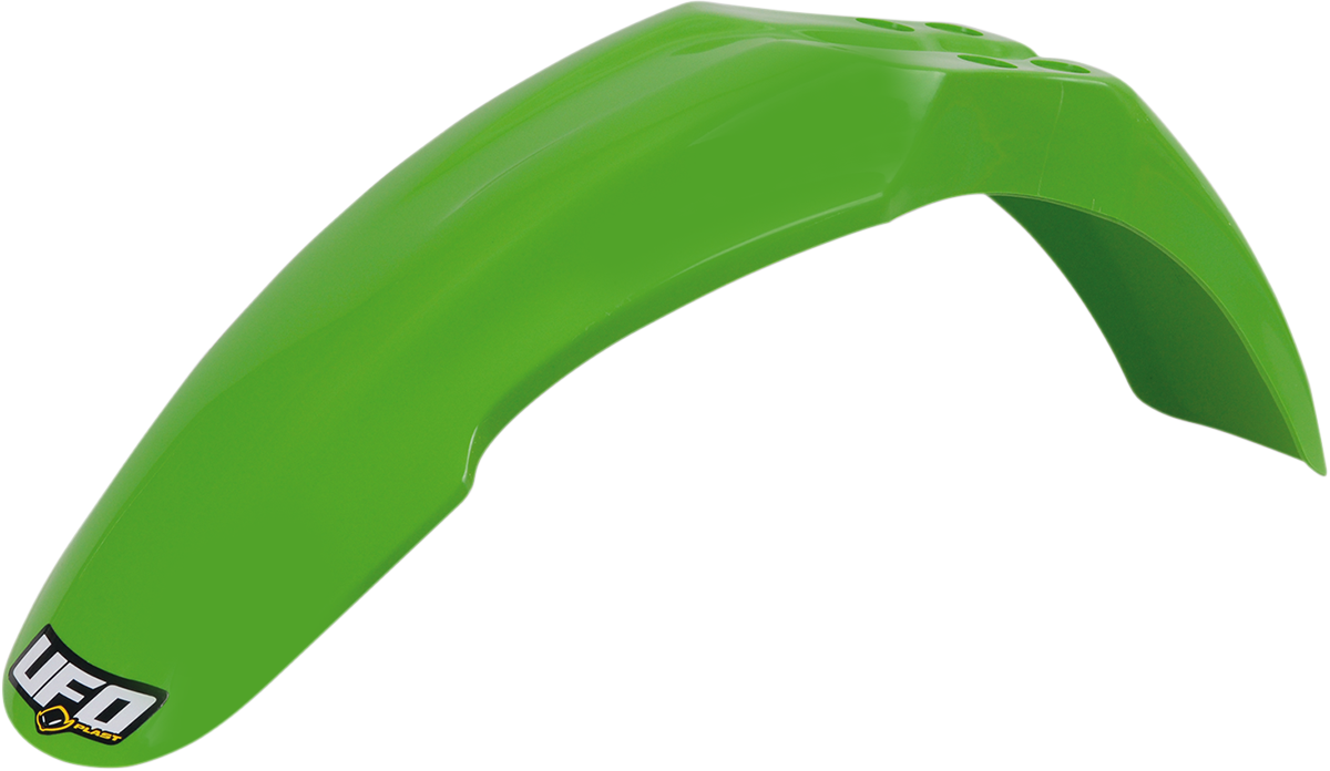UFO Front Fender - Green - Kawasaki - KX '14-'25 KA04726-026
