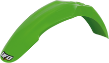 UFO Front Fender - Green - Kawasaki - KX '14-'25 KA04726-026