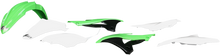 UFO Replacement Body Kit - '14-'15 OEM Green/White/Black - Kawasaki - KX '14-'21 KAKIT222-999