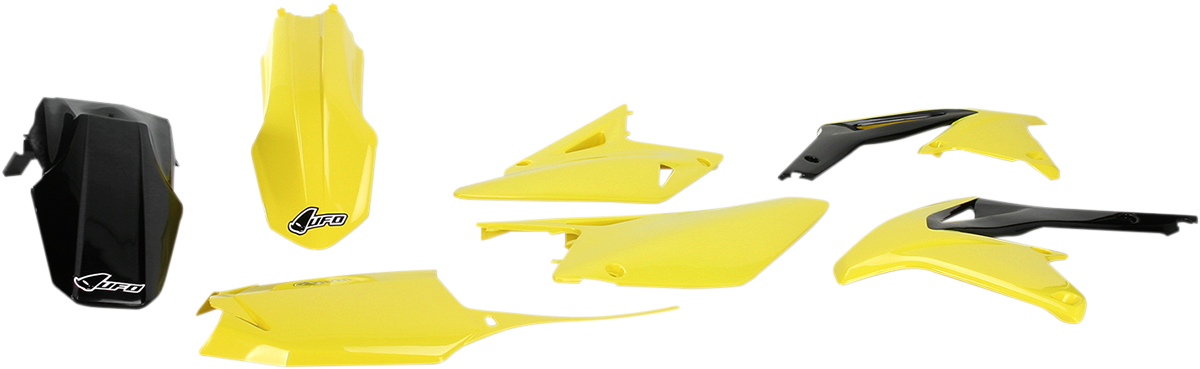 UFO Replacement Body Kit - '14-'16 OEM Yellow/Black - Suzuki - RMZ '08-'17 SUKIT417-999
