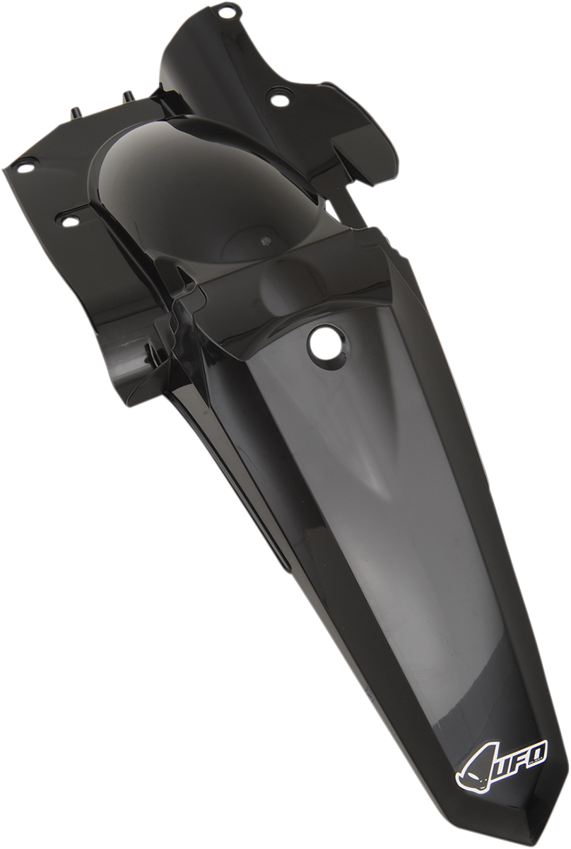 UFO MX Rear Fender - Black - Yamaha - YZ '14-'18 YA04840-001