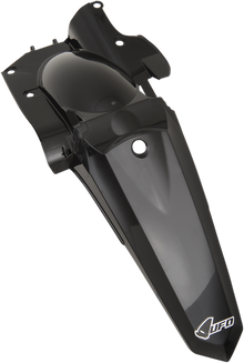 UFO MX Rear Fender - Black - Yamaha - YZ '14-'18 YA04840-001