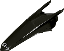 UFO MX Rear Fender - Black - KTM - SX '16-'18 KT04060-001