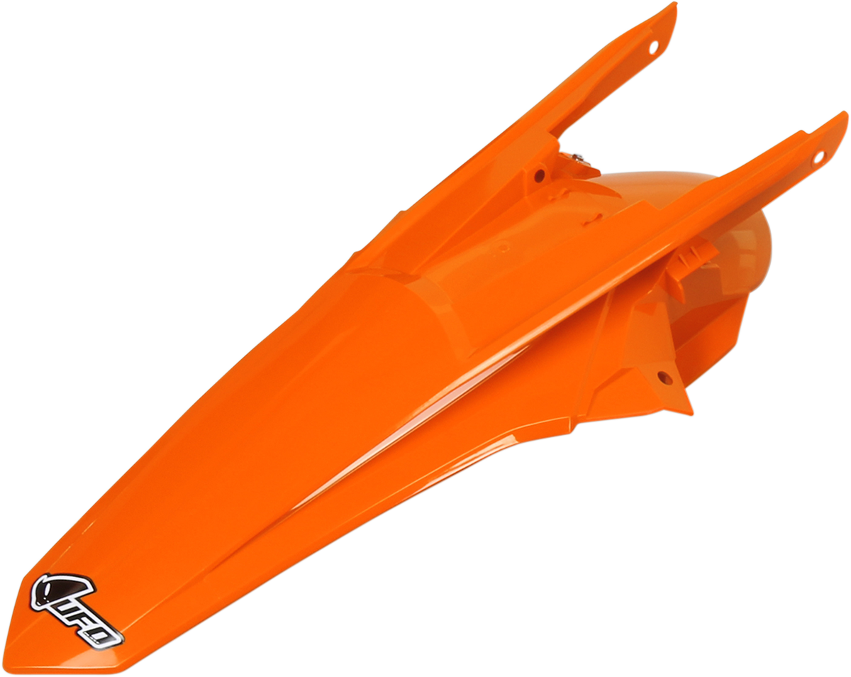 UFO MX Rear Fender - OEM Orange - KTM - SX '16-'18 KT04060-127