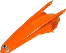 UFO MX Rear Fender - OEM Orange - KTM - SX '16-'18 KT04060-127