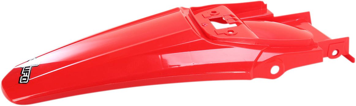 UFO MX Rear Fender - Red - Honda - CRF '15-'19 HO04674-070
