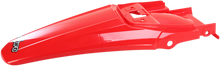 UFO MX Rear Fender - Red - Honda - CRF '15-'19 HO04674-070