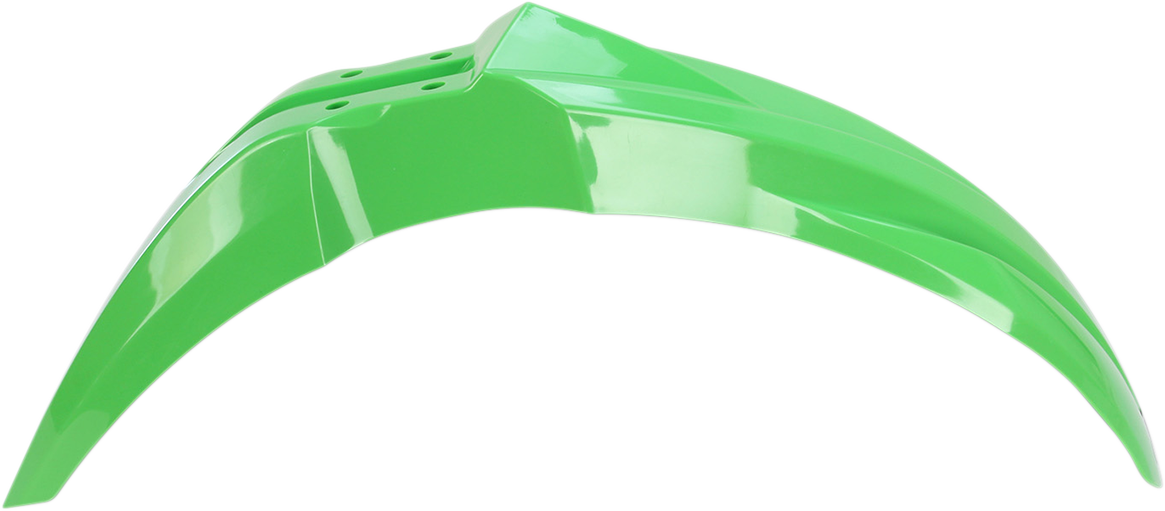 UFO Front Fender - OEM Green - Kawasaki - KXF '16-'17 KA04733-026