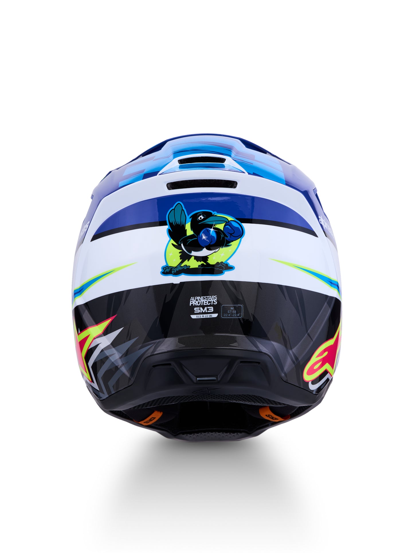 S M3 Falcon Helmet Ece06/Dot Blu/Wh/Blk/Pink Fl/Yl Fl Gl Xl