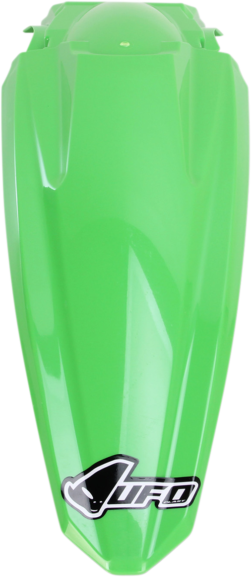 UFO MX Rear Fender - OEM Green - Kawasaki - KX/KXF '16-'20 KA04734-026