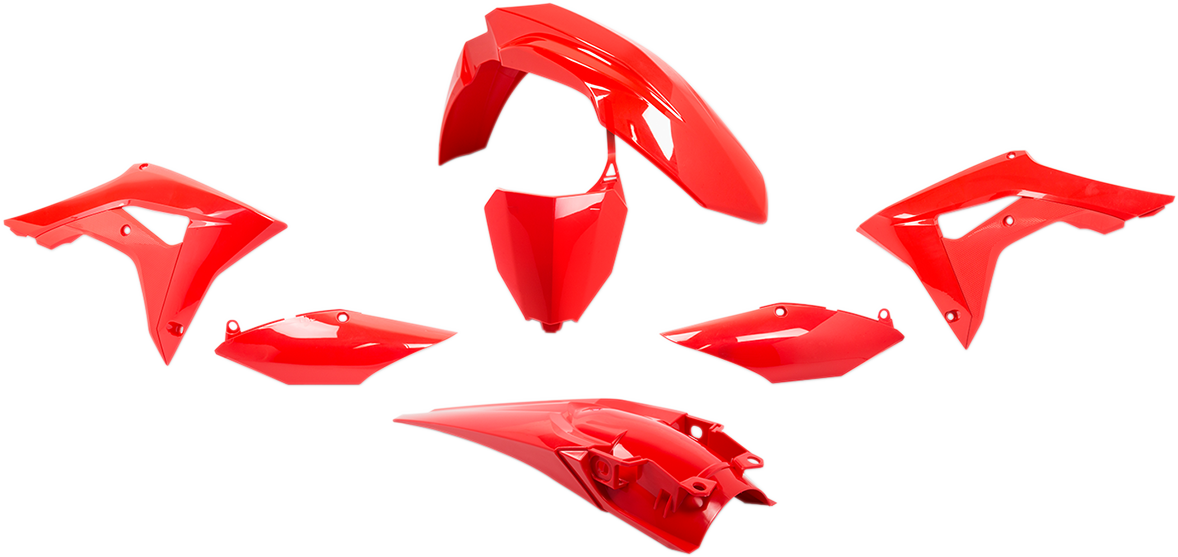 UFO Replacement Body Kit - Red - Honda - CRF '17-'21 HOKIT119-070