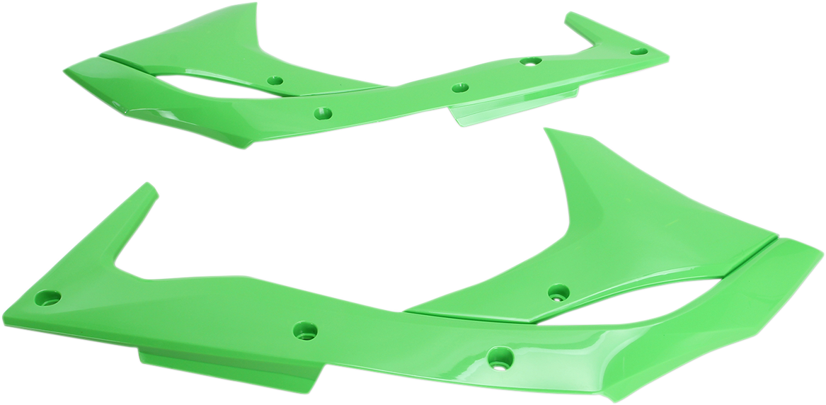 UFO Radiator Covers - KX Green KA04747-026