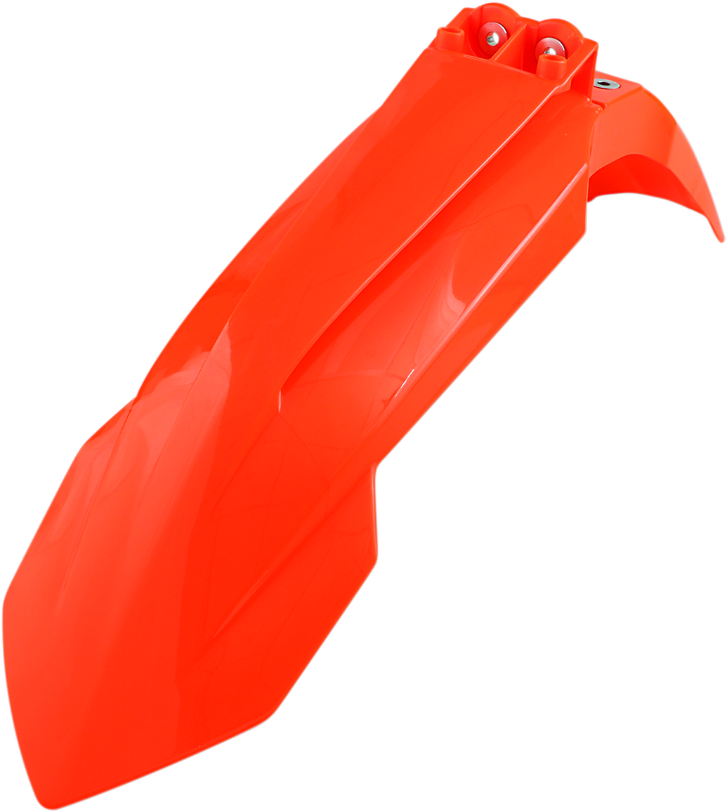 UFO Front Fender - Fluorescent Orange - KTM - SX '18-'26 KT04083-FFLU