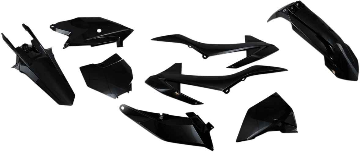UFO Replacement Body Kit - Black - KTM - SX '18-'24 KTKIT519-001