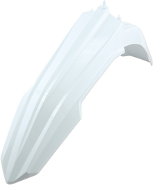UFO Front Fender - White - Suzuki - RMZ SU04939-041