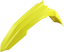 UFO Front Fender - Yellow - Suzuki - RMZ SU04939-102