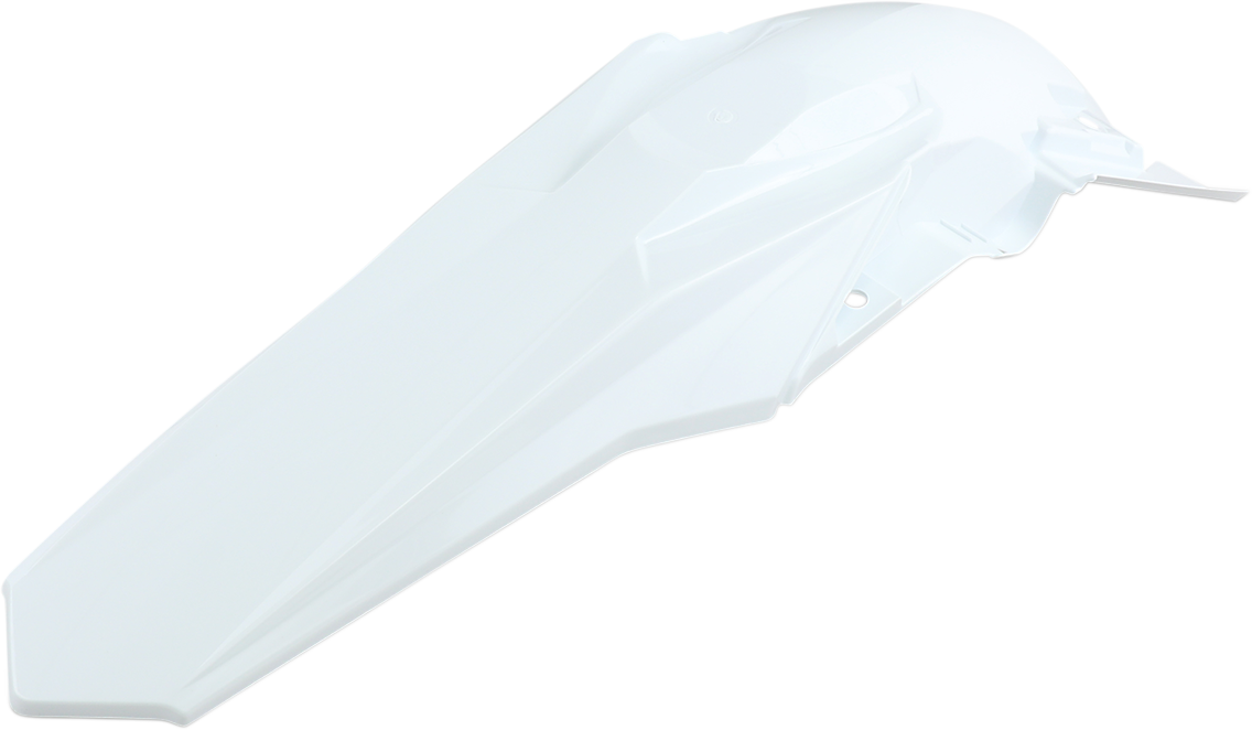 UFO MX Rear Fender - White - Suzuki - RMZ '18-'26 SU04940-041