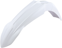 UFO Front Fender - White - Yamaha - YZ '18-'26 YA04856-046