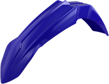 UFO Front Fender - Reflex Blue - Yamaha - YZ/WR '18-'26 YA04856-089