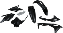 UFO Replacement Body Kit - Black - Kawasaki - KX '18-'20 KAKIT225-001
